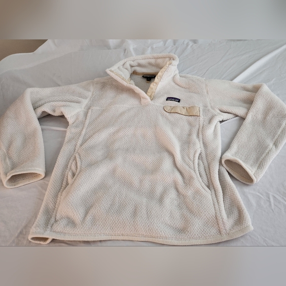 Patagonia ReTool Polartec Full Zip Snap-T Fleece Pullover Thermal Size Large - Picture 2 of 14